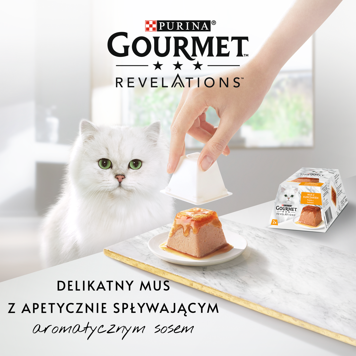 GOURMET Revelations Mus Z Kurczakiem 2x57g