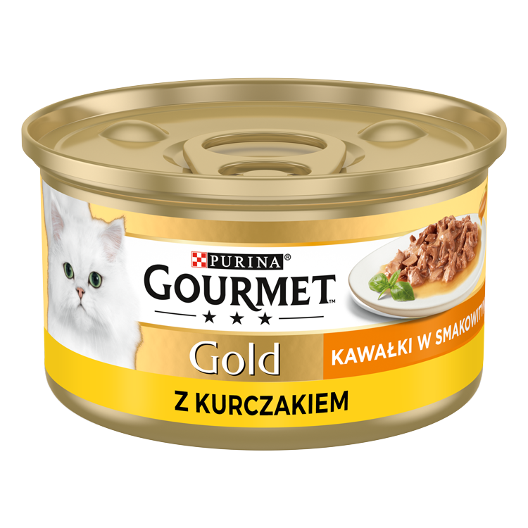 Purina Gourmet Gold Sauce Delight z kurczakiem 85g