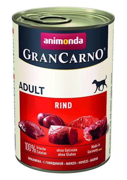 Animonda GranCarno Adult Dog Wołowina 400g