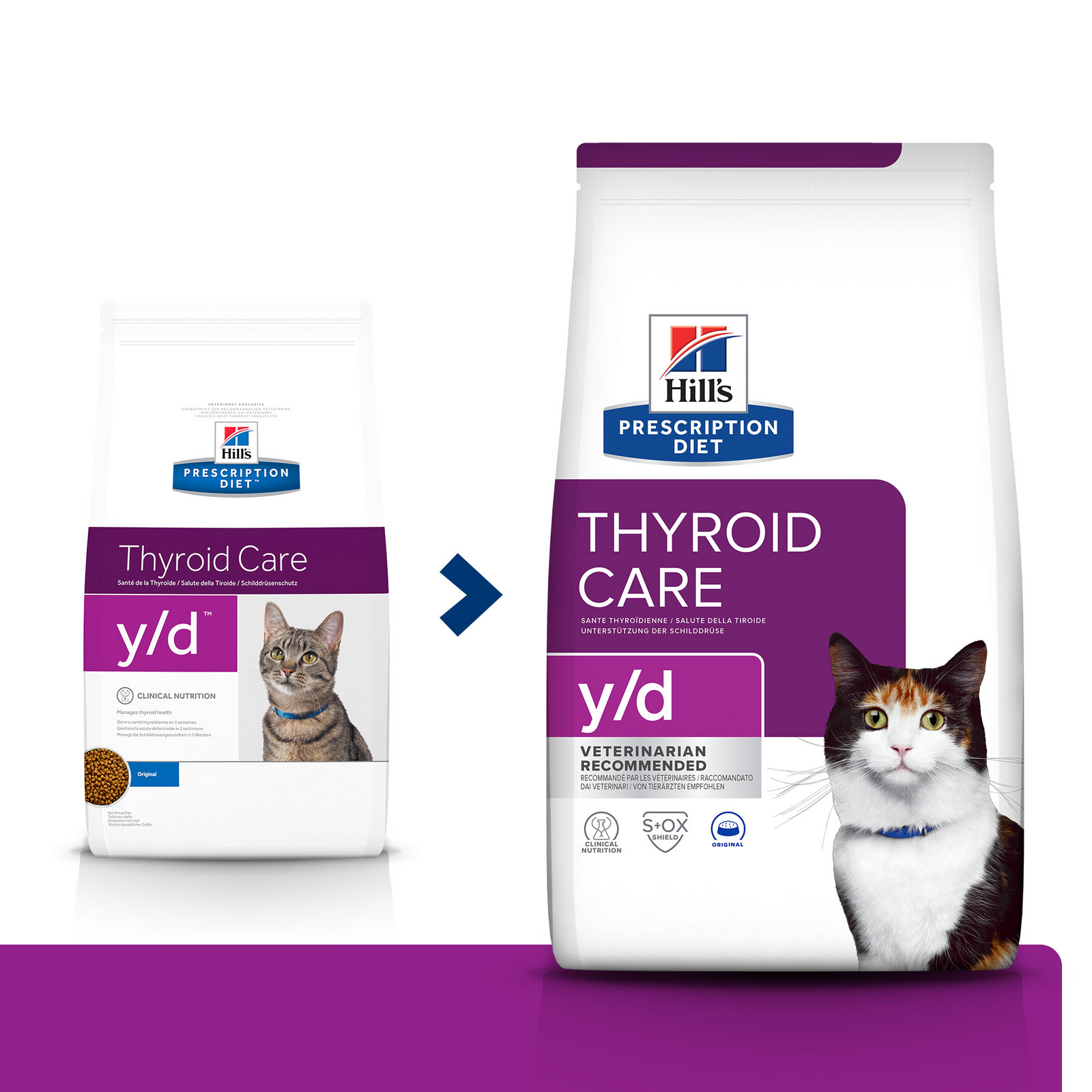 Hill's PD Prescription Diet Feline y/d 1,5kg
