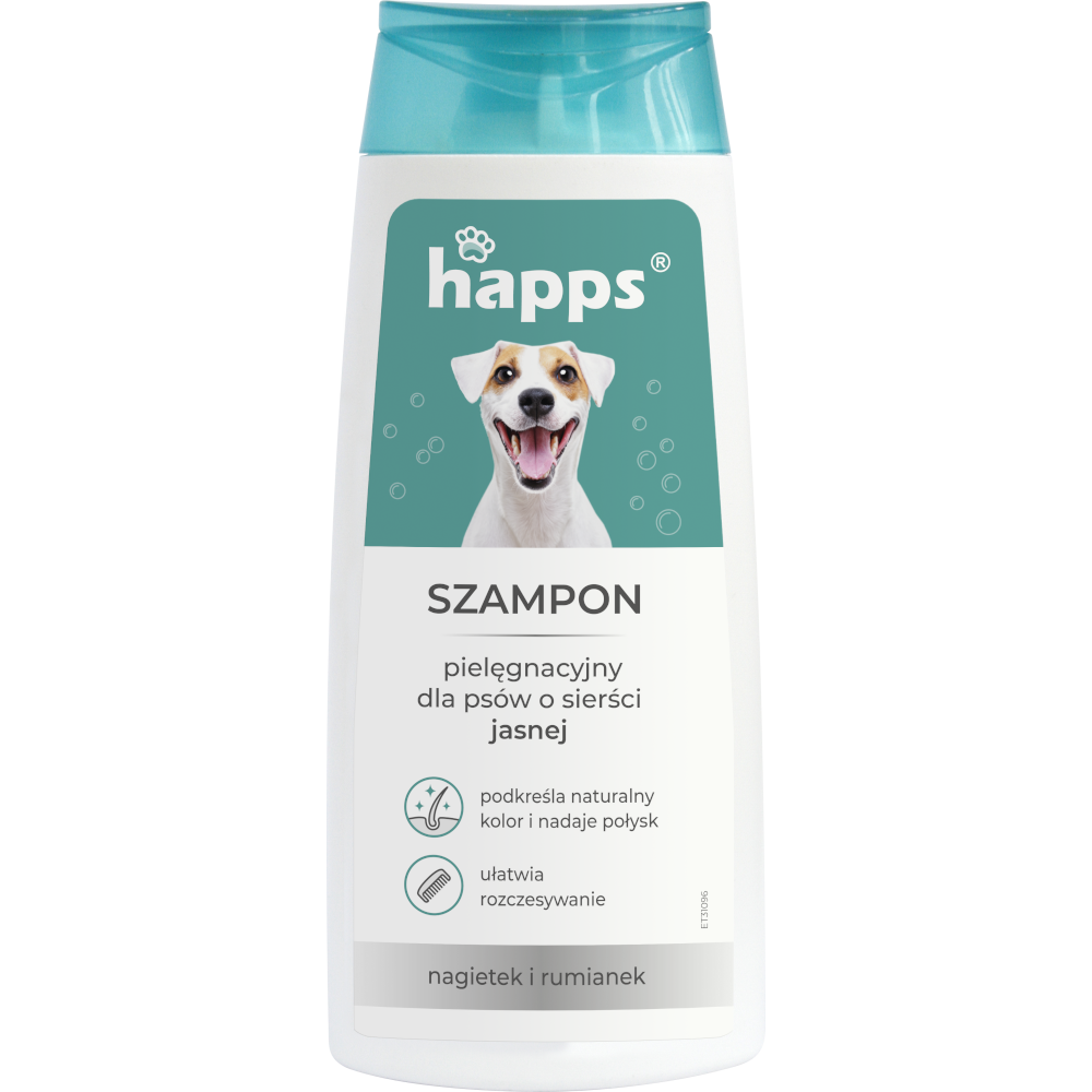 Bros Happs Szampon Pielęgnacyjny Dla Psów O Sierści Jasnej 200ml