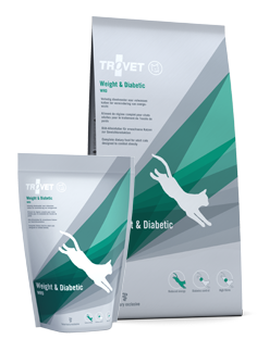 TROVET WRD Weight & Diabetic Dla Kota 500g