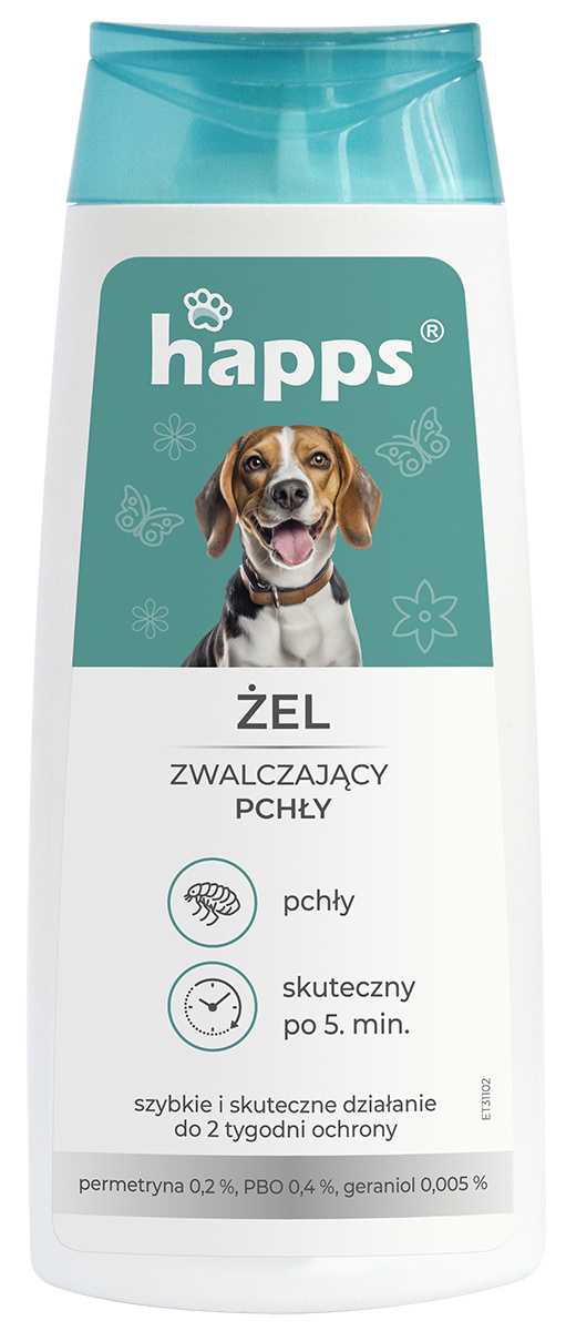 Bros Happs Żel Zwalczający Pchły 150ml