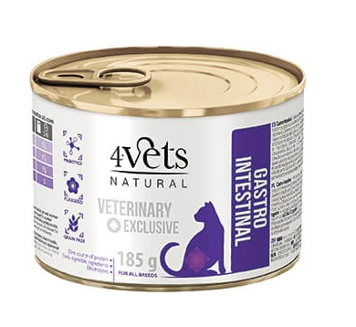 4Vets Cat Gastro Intestinal 185g