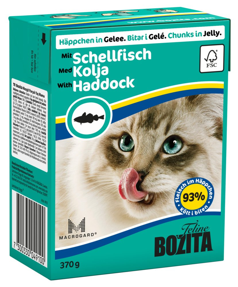 BOZITA Cat Dorsz W Galaretce 370g