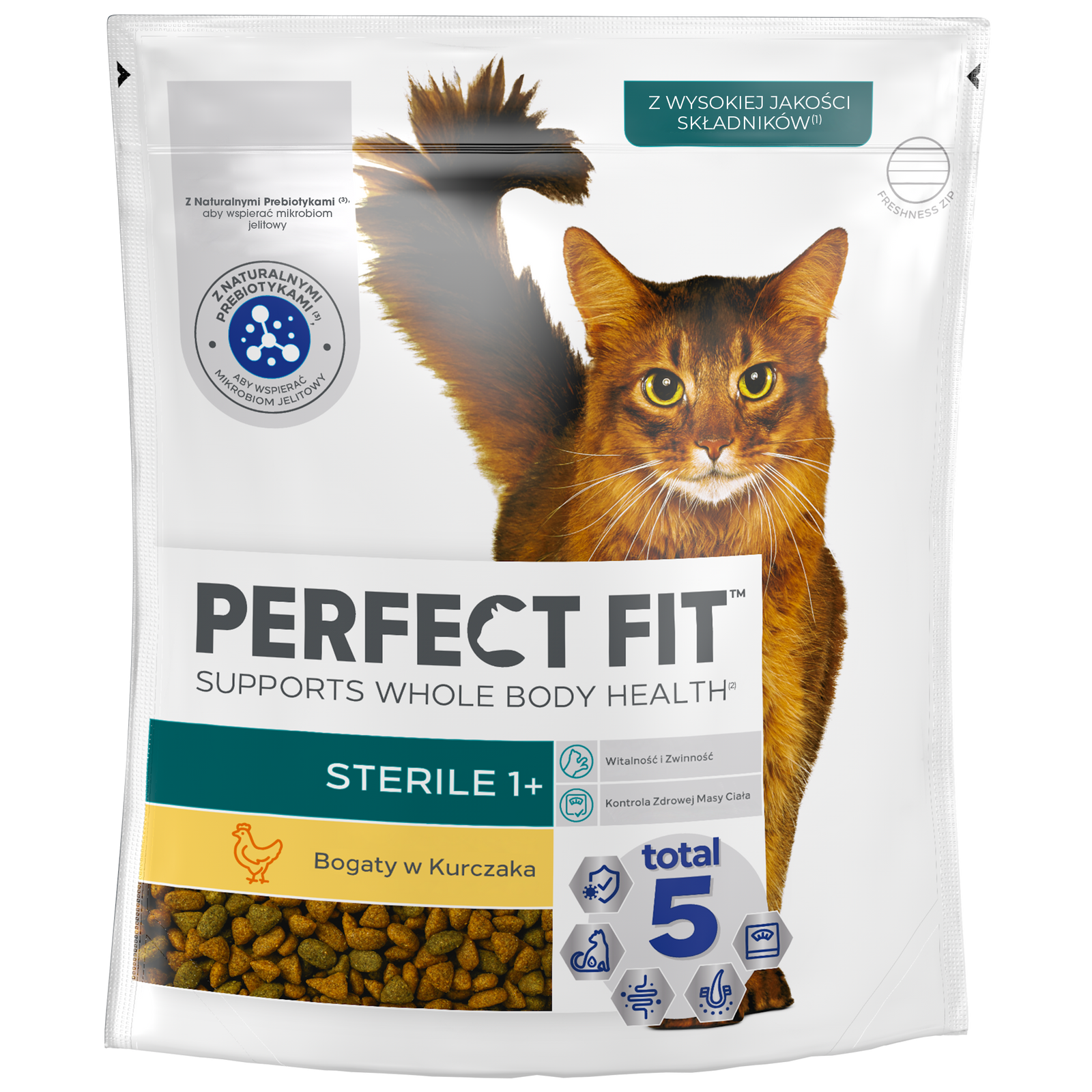 PERFECT FIT Sterile 1+ Z Kurczakiem 750g