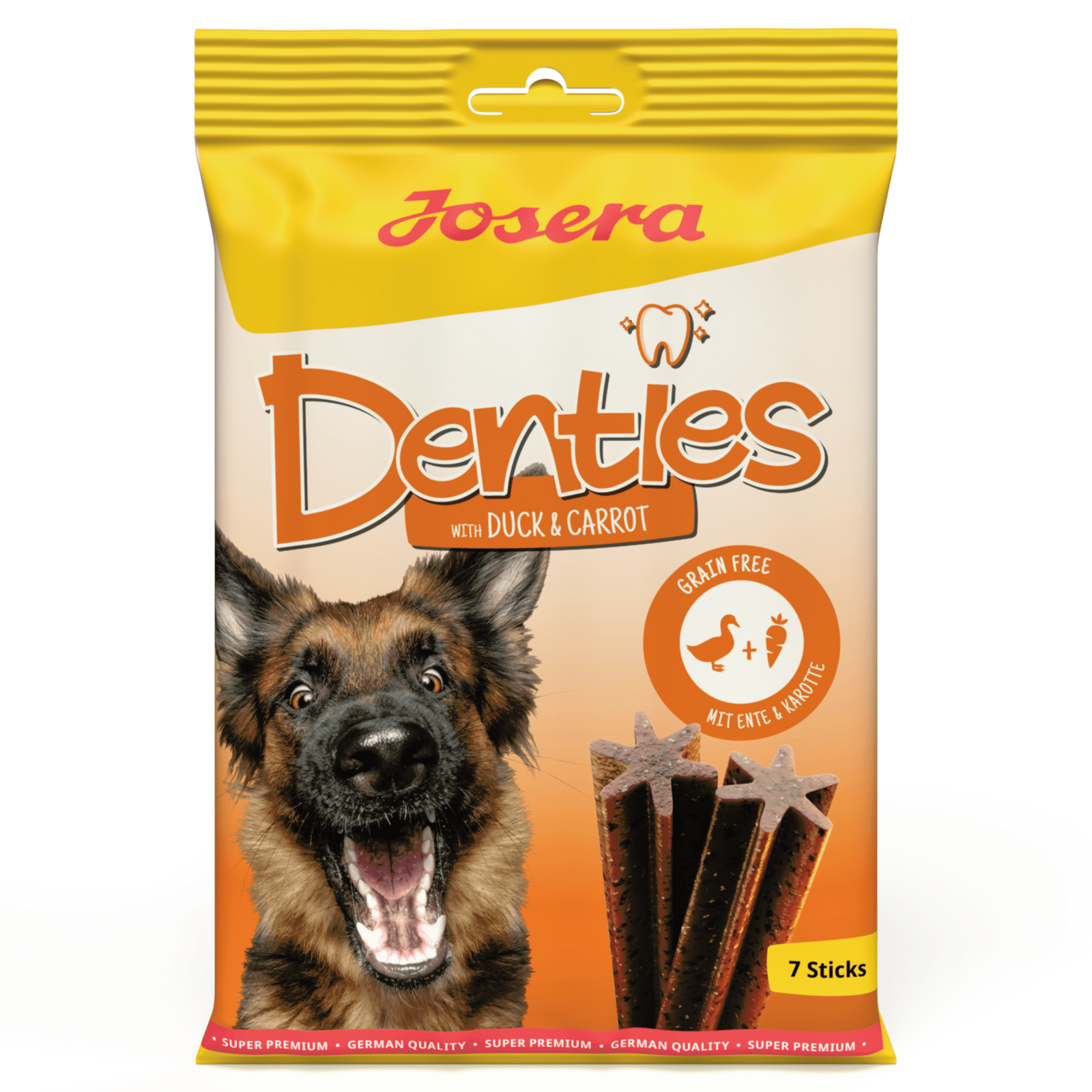 JOSERA Denties Z Kaczką I Marchewką 180 G