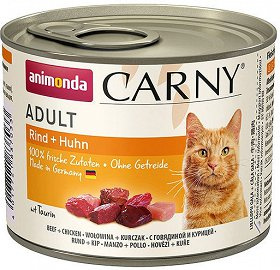 Animonda Cat Carny Adult Wołowina I Kurczak 200g