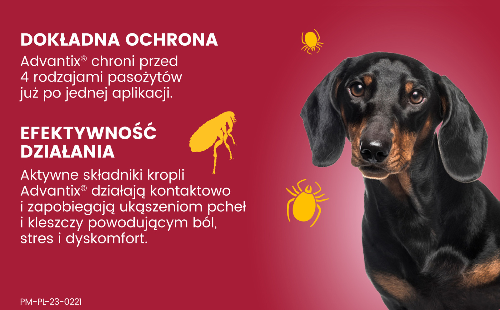 Bayer Advantix Krople Na Kleszcze I Pchły 4x1ml