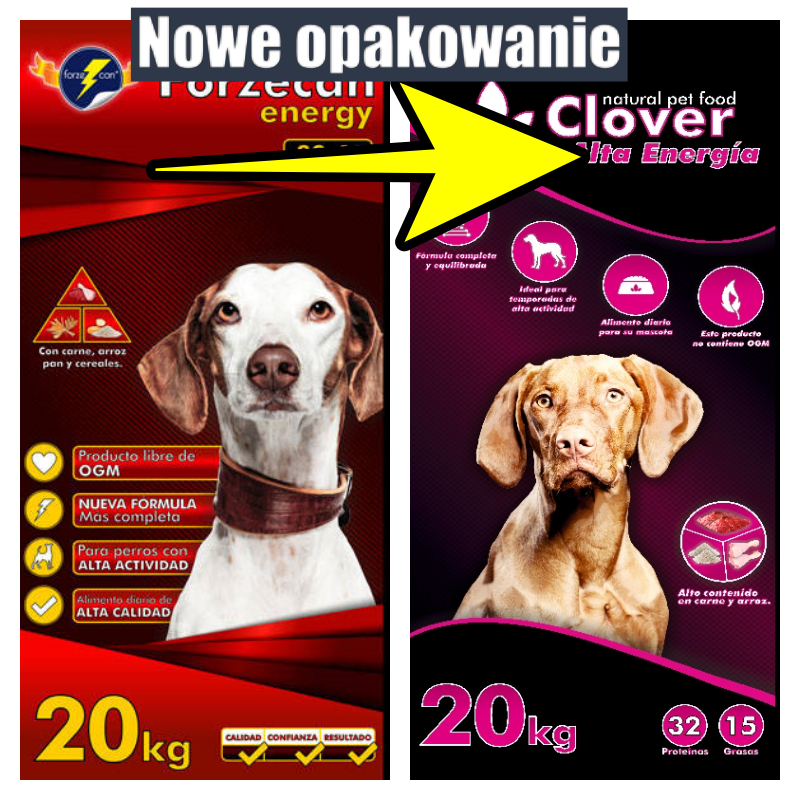 Forzecan Energy 51% mięsa BezGMO 20kg