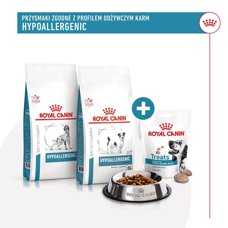 ROYAL CANIN Hypoallergenic Treats Przysmak dla Psów 230g