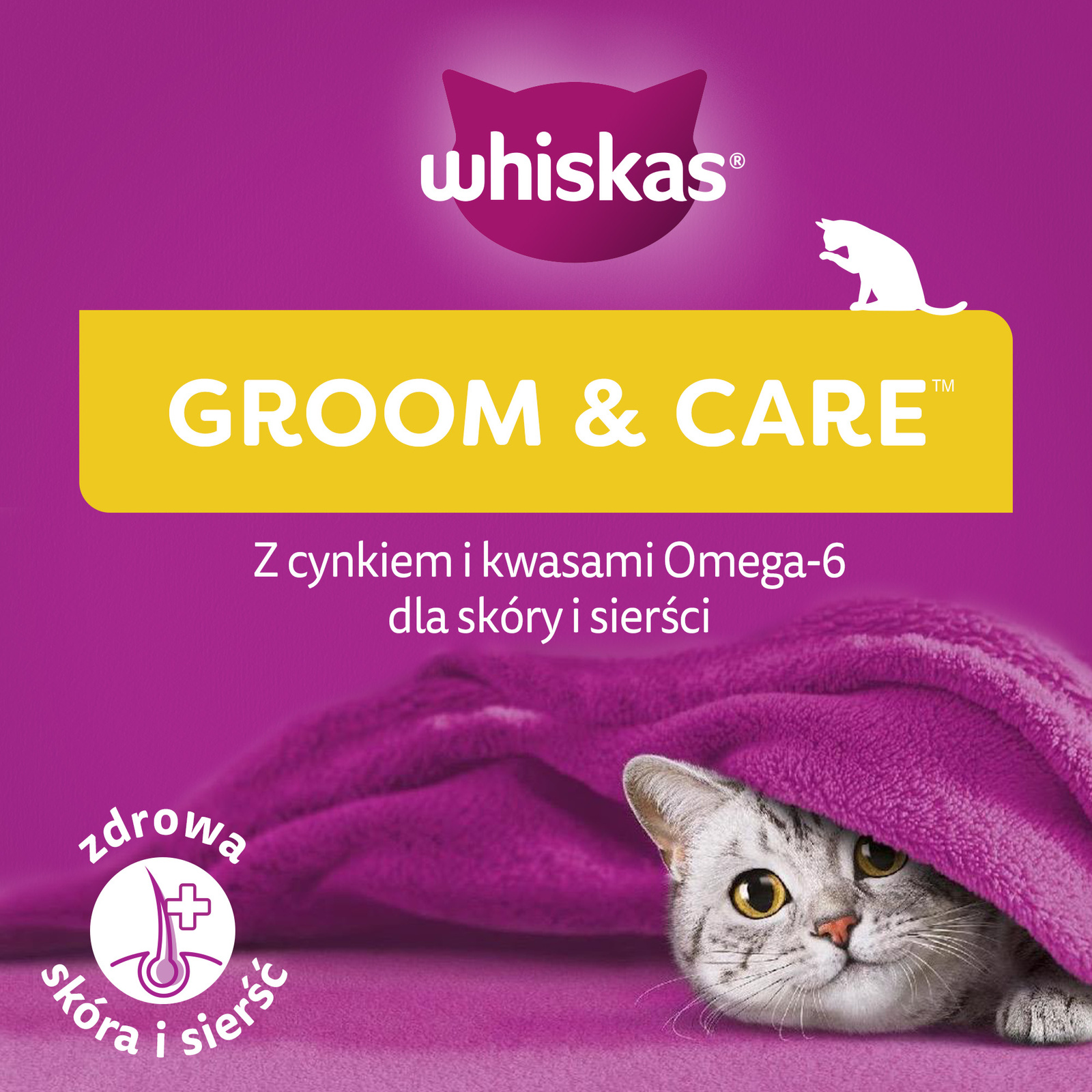 Whiskas Zdrowy Blask Przysmak Dla Kota Z Kurczakiem 45g