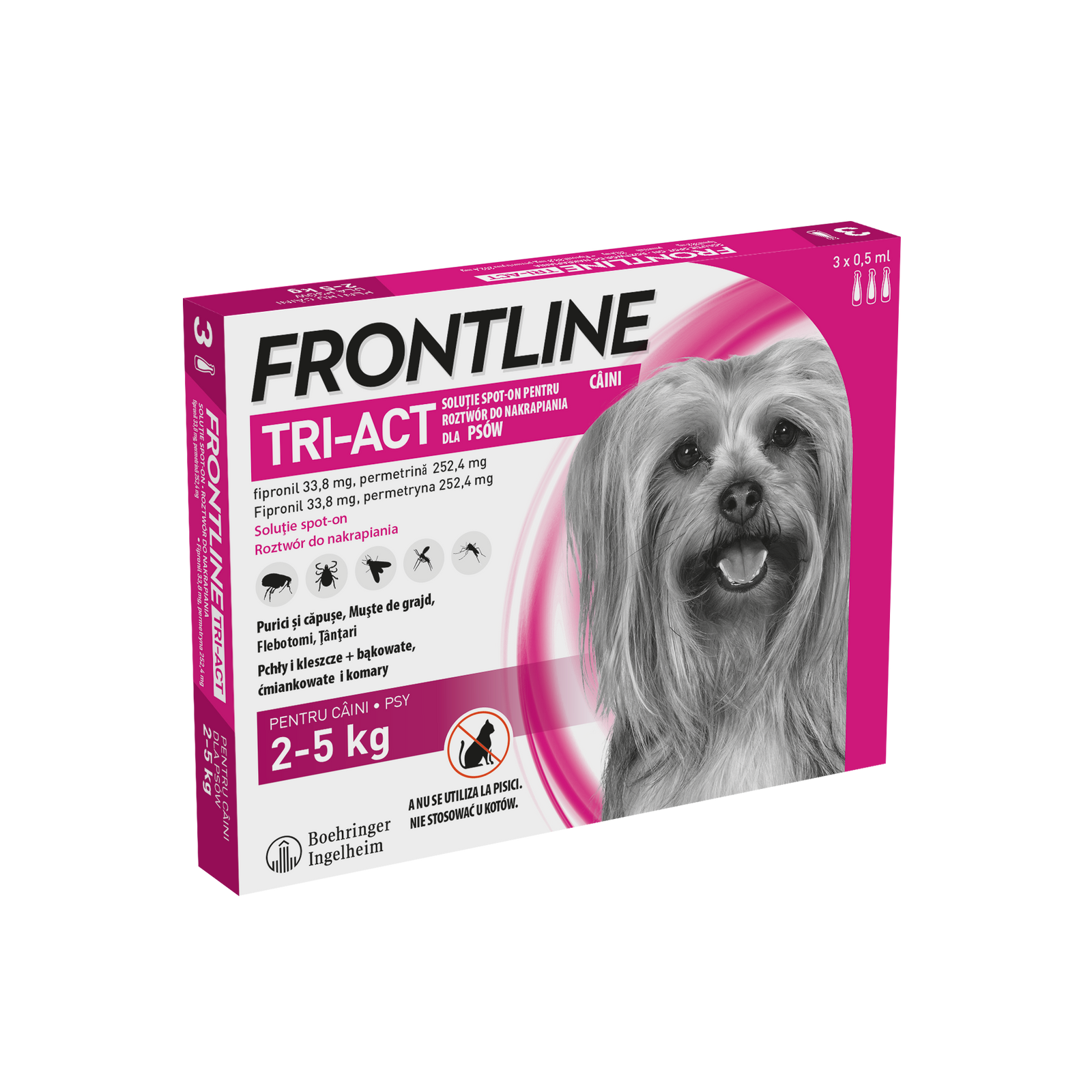 FRONTLINE Tri-Act Dla Psów 3x0,5ml