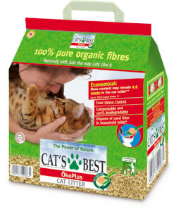 JRS Cats Best Eko Plus - Żwirek Drewniany Zbrylający 5l / 2,1kg
