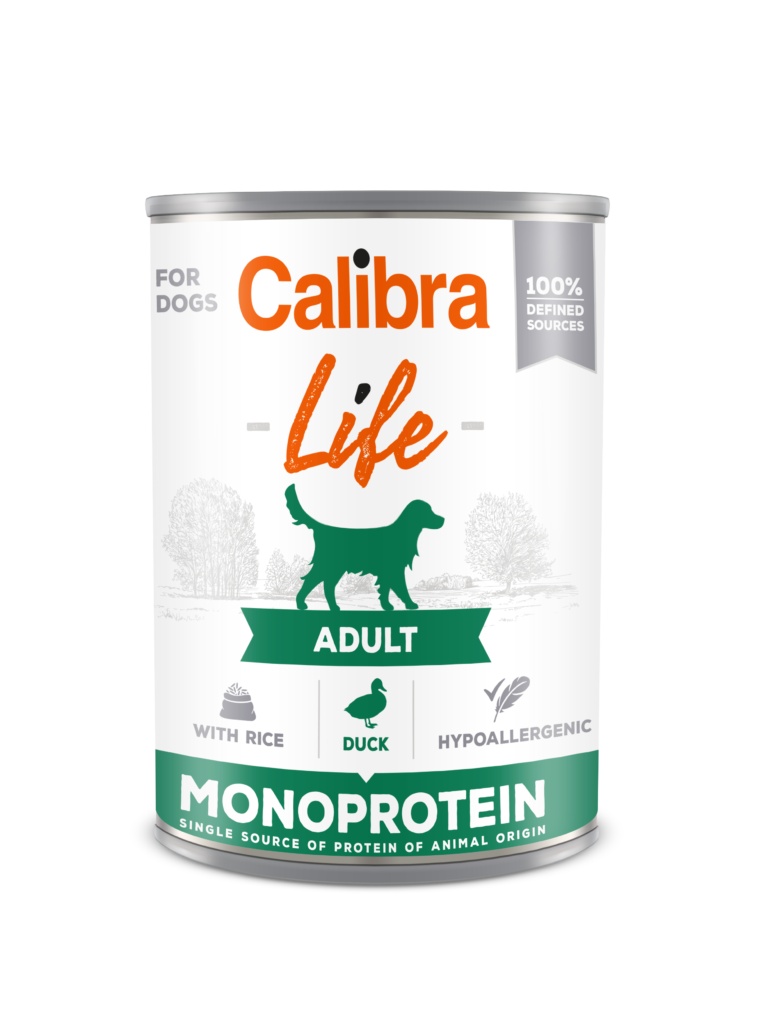 Calibra Dog Life Adult Duck With Rice Karma Dla Psa 400g