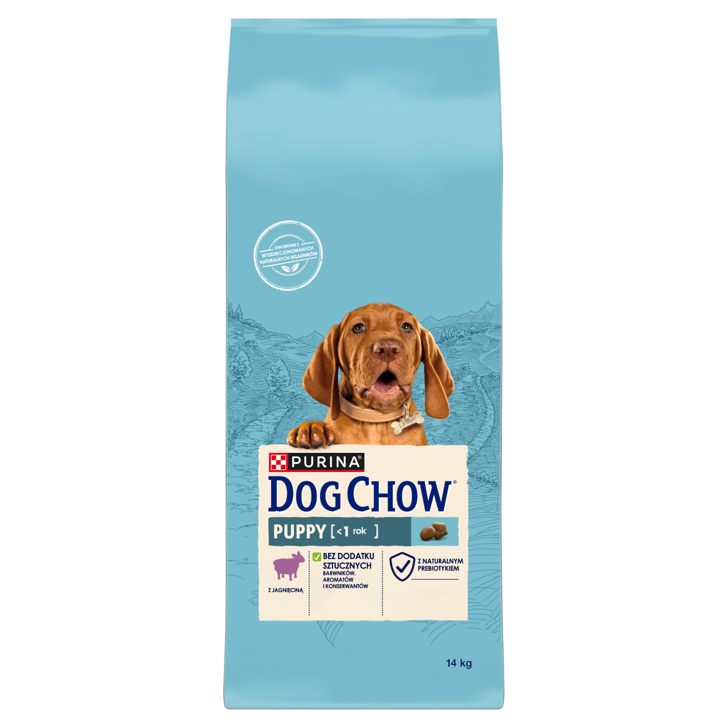 Purina Dog Chow Puppy Z Jagnięciną 14kg