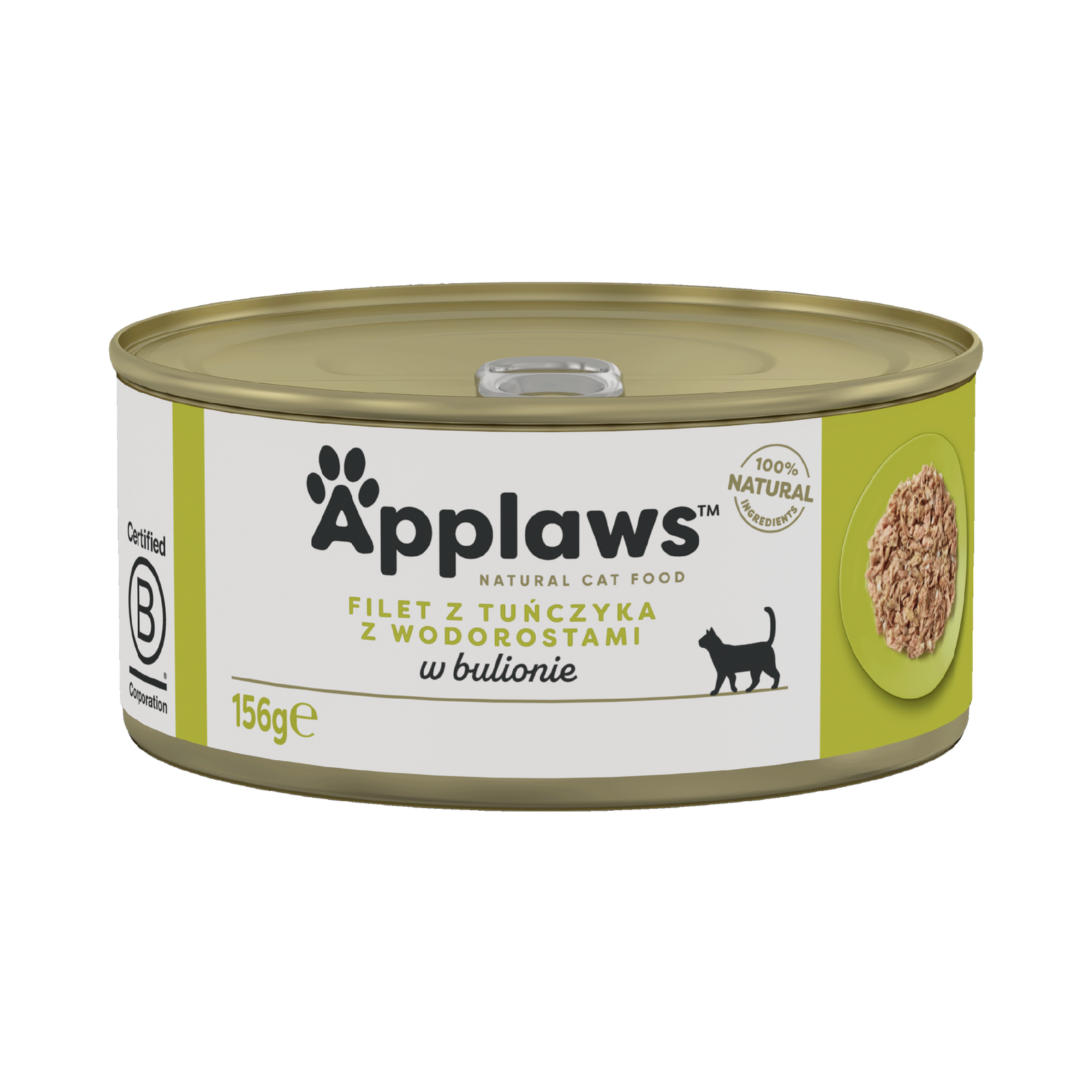 APPLAWS Tuna Fillet With Seaweed In Jelly Tin 156g