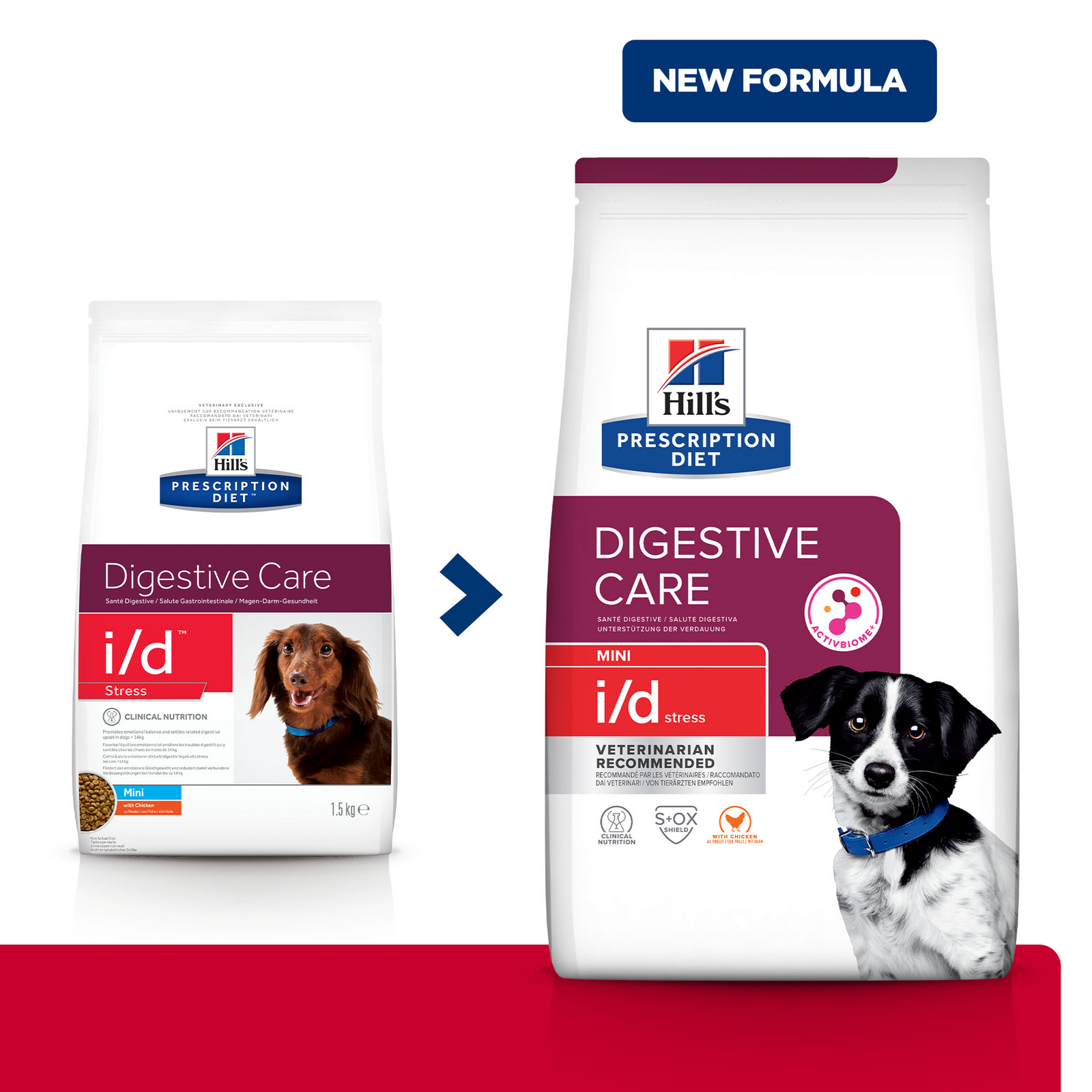 Hill's PD Prescription Diet Canine i/d Stress Mini 3kg