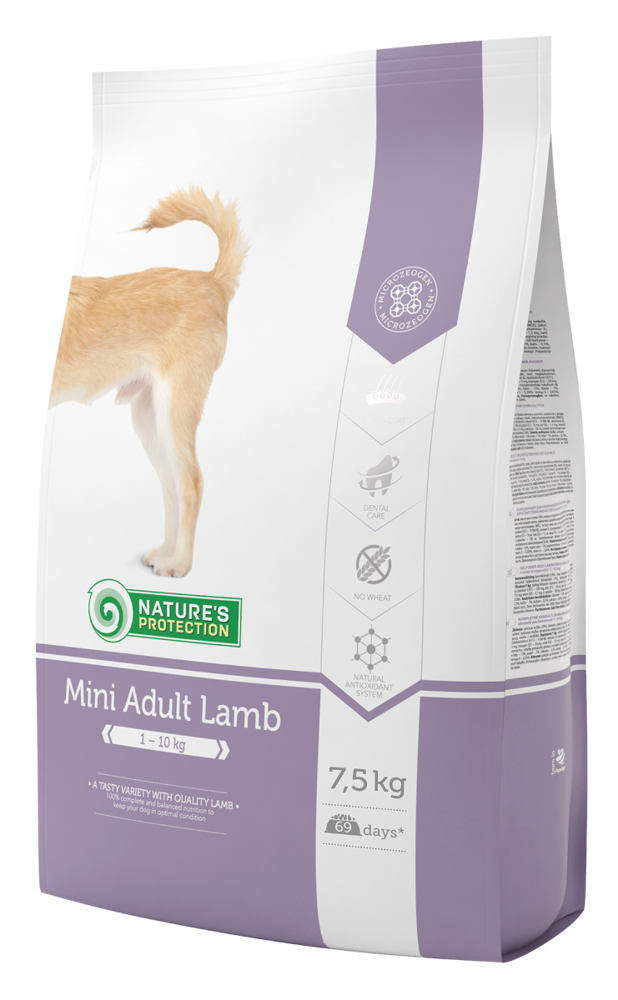 Nature’s Protection Mini Adult Lamb 7,5kg