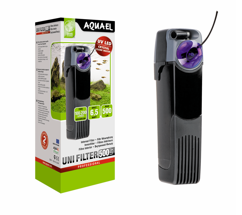 AQUAEL Unifilter 500 UV Power Filtr Wewnętrzny