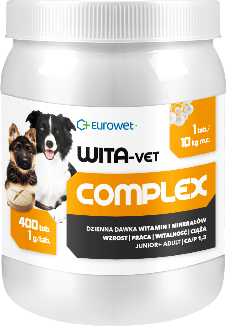 Eurowet Wita-Vet Junior +Aldut 400tab