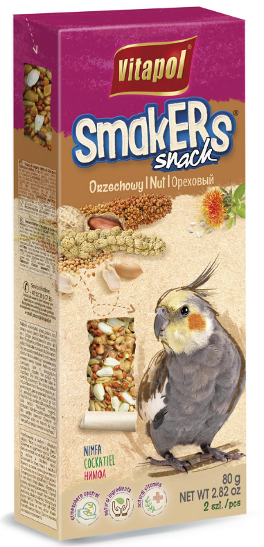 Vitapol Smakers Dla Nimfy Orzechowy 2szt