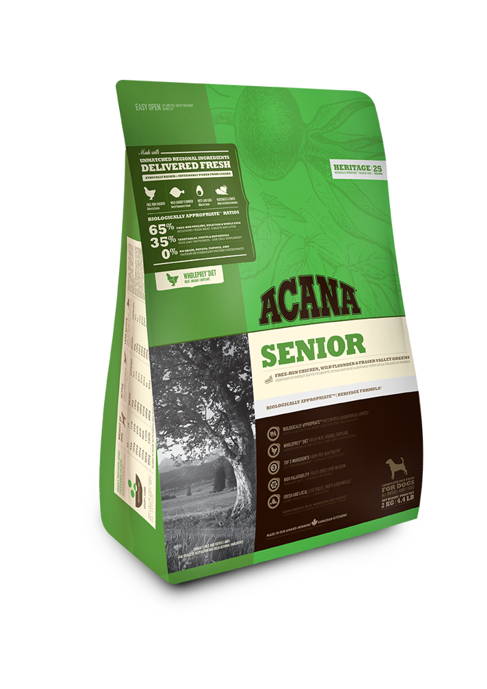 ACANA Senior Dog Dla Psów Starszych Potrzeba 2 Kg