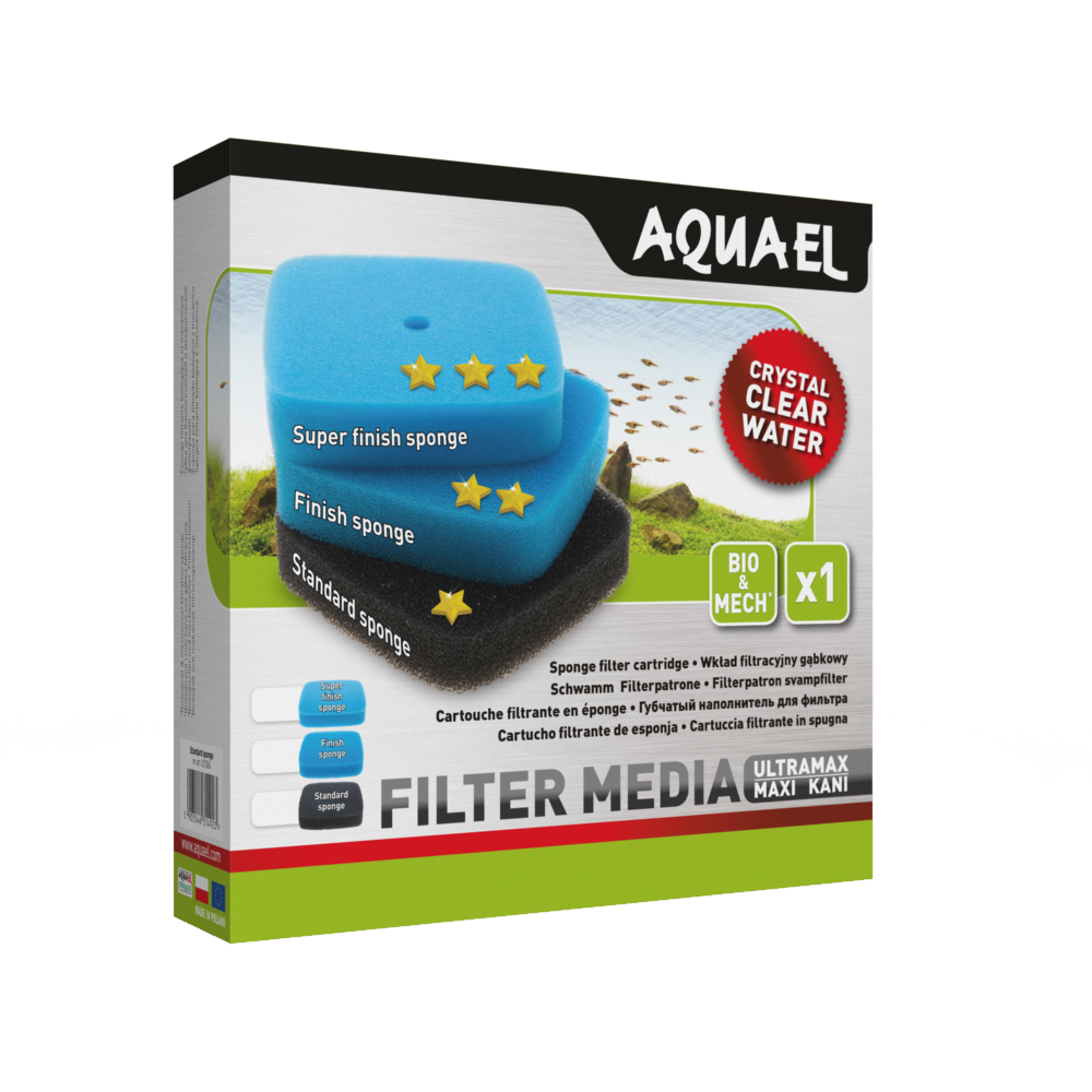 AQUAEL Wkład Filtracyjny Gąbkowy Super Finish Sponge 45PPI