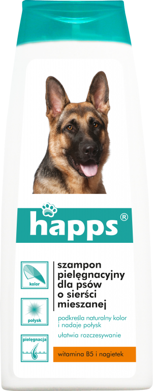 Bros Happs Szampon Pielęgnacyjny Dla Psów O Sierści Mieszanej 200ml