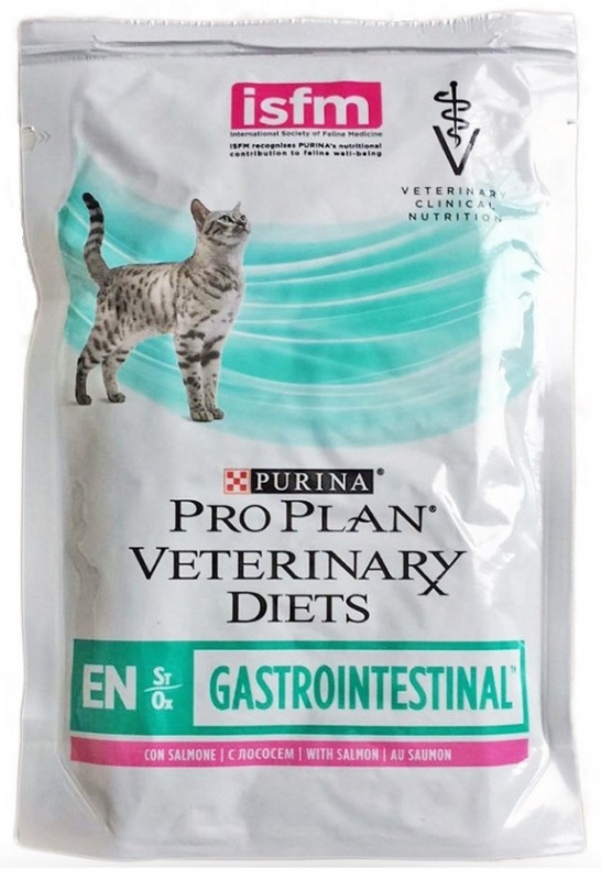 Purina Veterinary PVD EN Gastrointestinal Karma Dla Kota Z Łososiem 85g