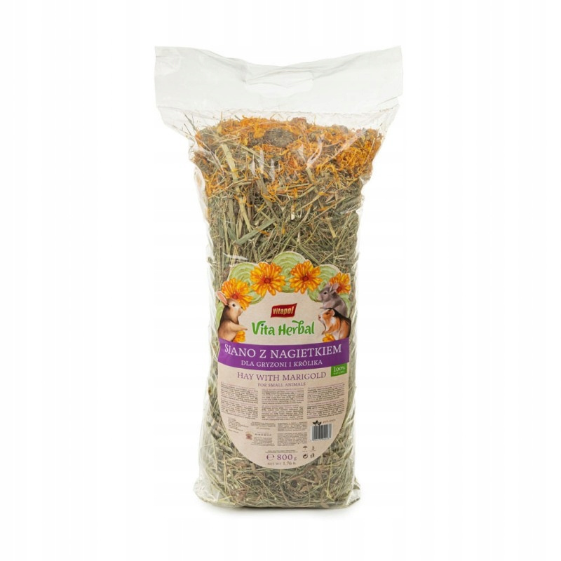 Vitapol Vita Herbal Siano Z Nagietkiem Dla Gryzoni 800g