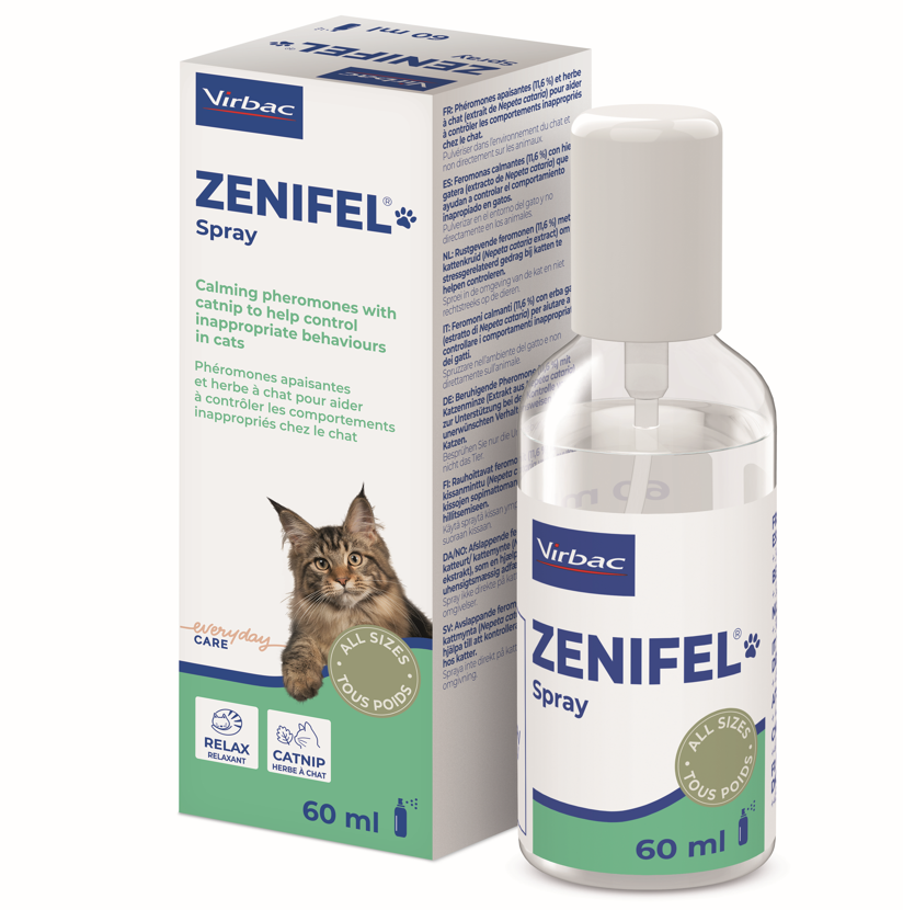 Virbac Zenifel Spray Dla Psa I Kota 60ml