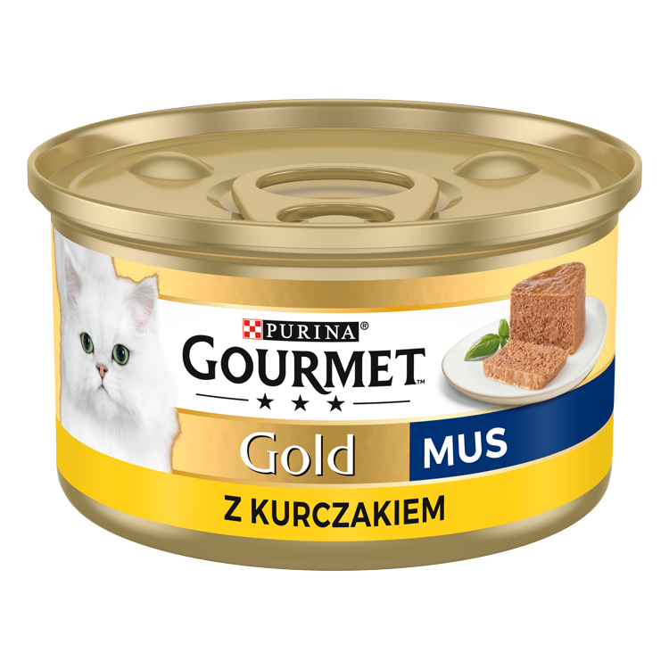 Purina Gourmet Gold mus z kurczakiem 85g
