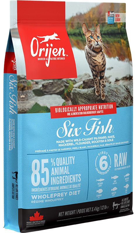 Orijen Six Fish Cat 5,4kg
