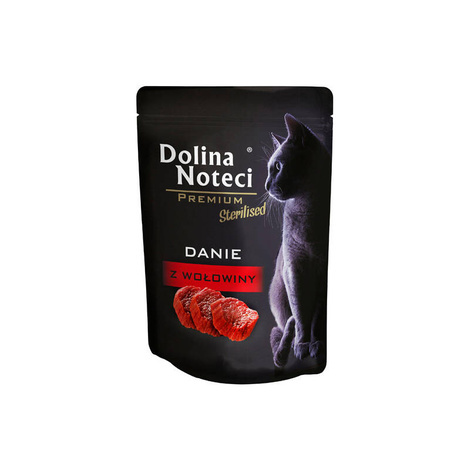 Dolina Noteci Premium Dla Kotów Sterylizowanych Z Wołowiną 85g