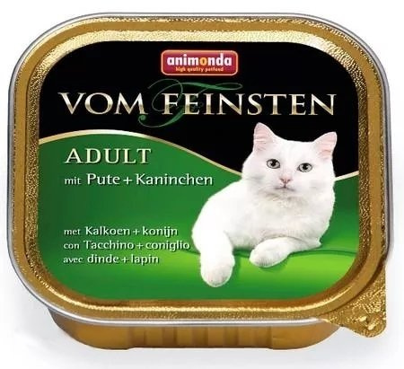 Animonda Vom Feinsten Adult Cat Indyk I Królik 100g