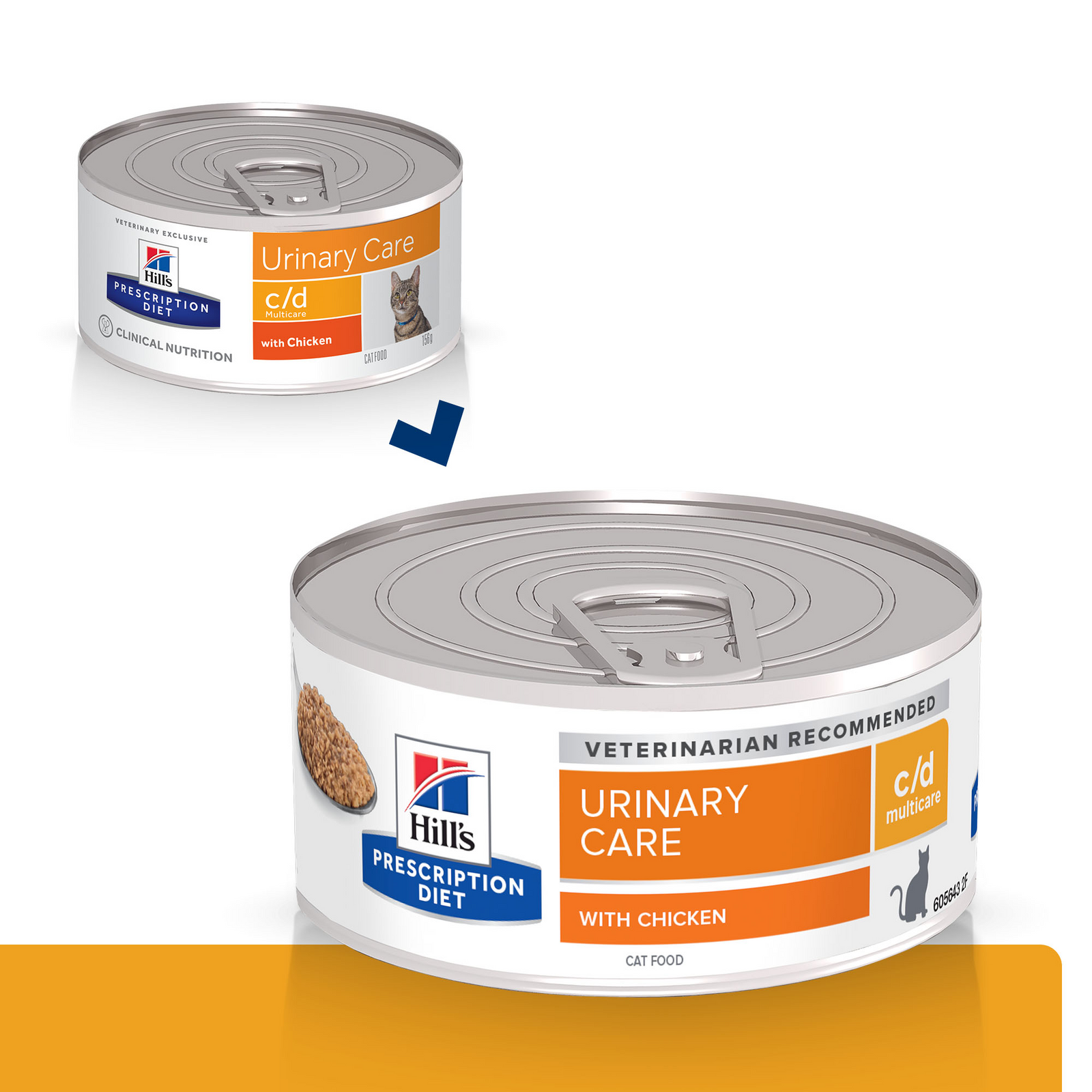 Hill's Prescription Diet c/d Multicare Feline Chicken 156g