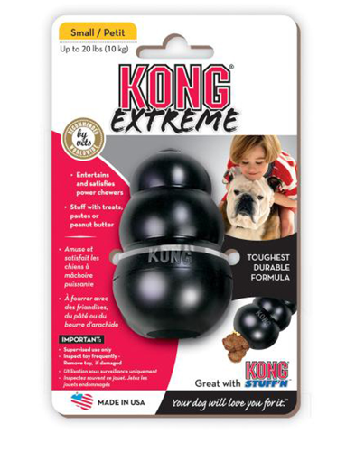 KONG Extreme Rubber Zabawka Dla Psa S Czarna