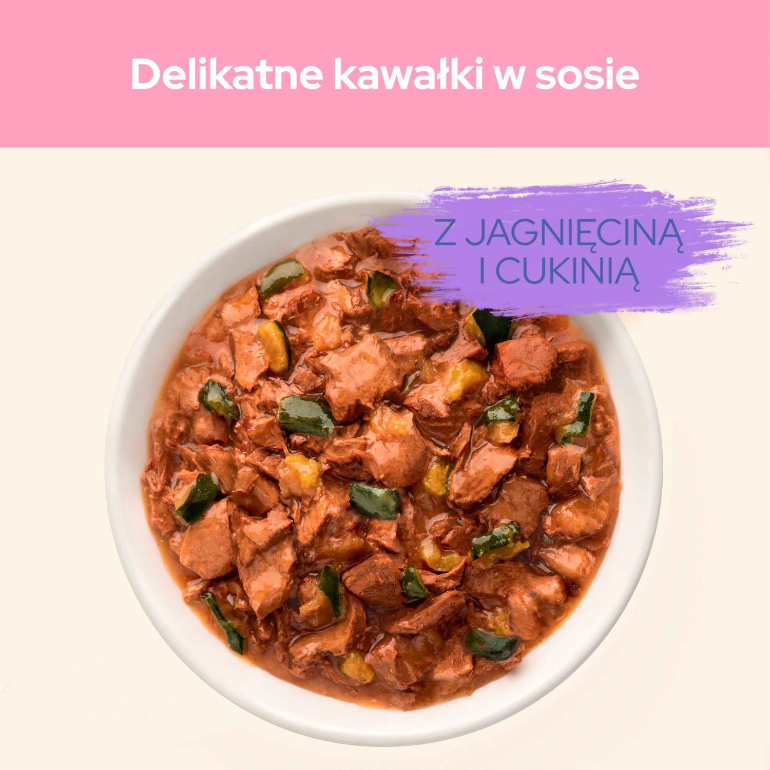 Purina Cat Chow Kitten Karma Z Jagnięciną I Cukinią W Sosie 85g