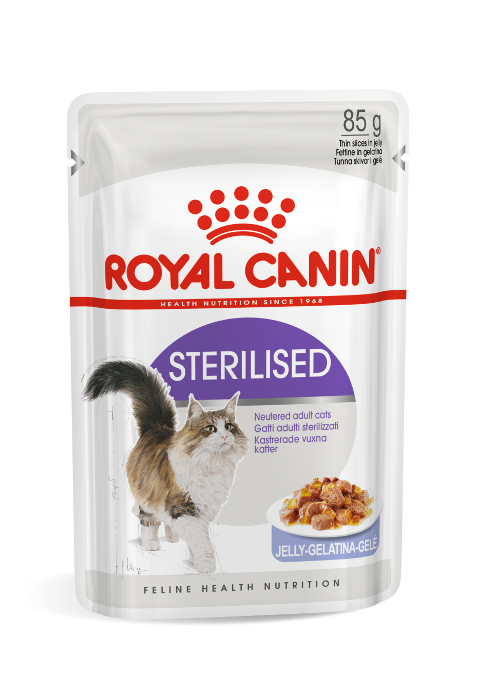 ROYAL CANIN Sterilised W Sosie 12x85g