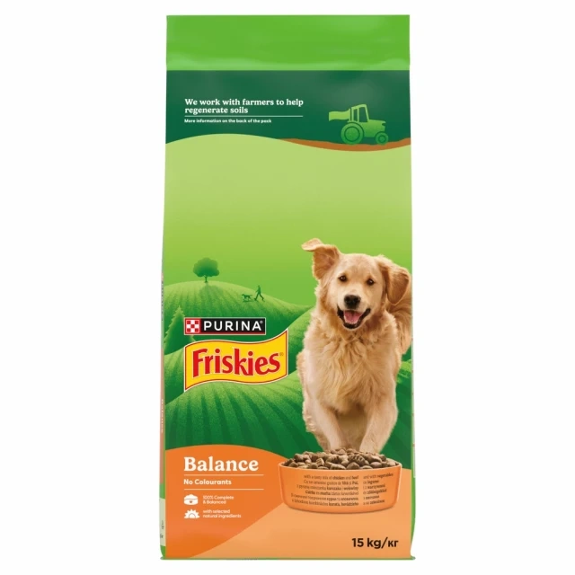 PURINA Friskies Balance Kurczak Z Warzywami 15kg