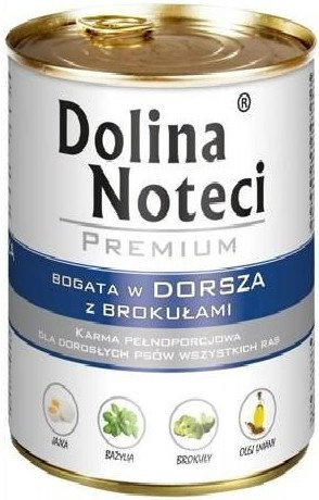 Dolina Noteci Premium Dorsz Z Brokułami 800g