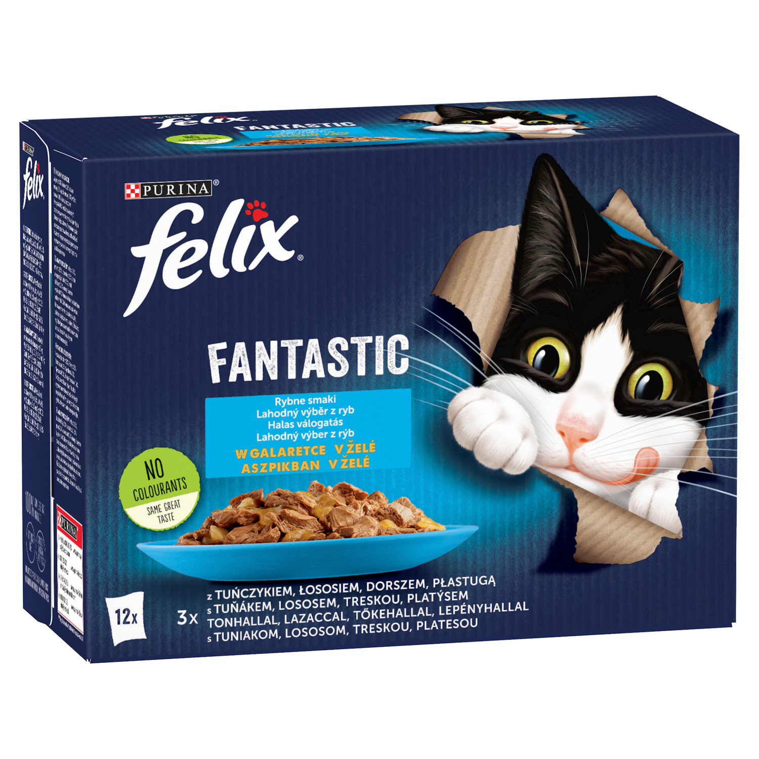 Felix Fantastic Rybne Smaki W Galaretce 12x85g