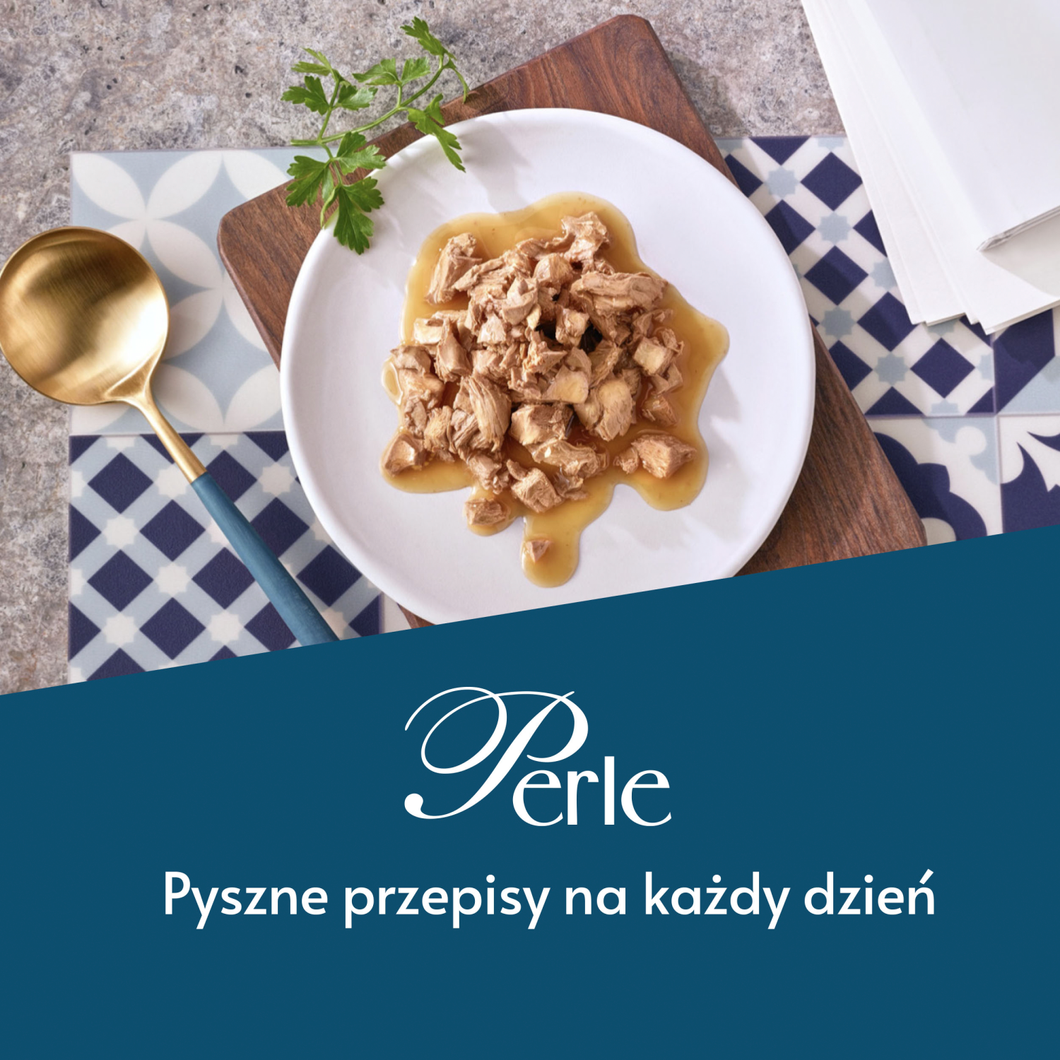 GOURMET Perle karma dla dorosłych kotów Mini Fileciki w sosie 4x85g