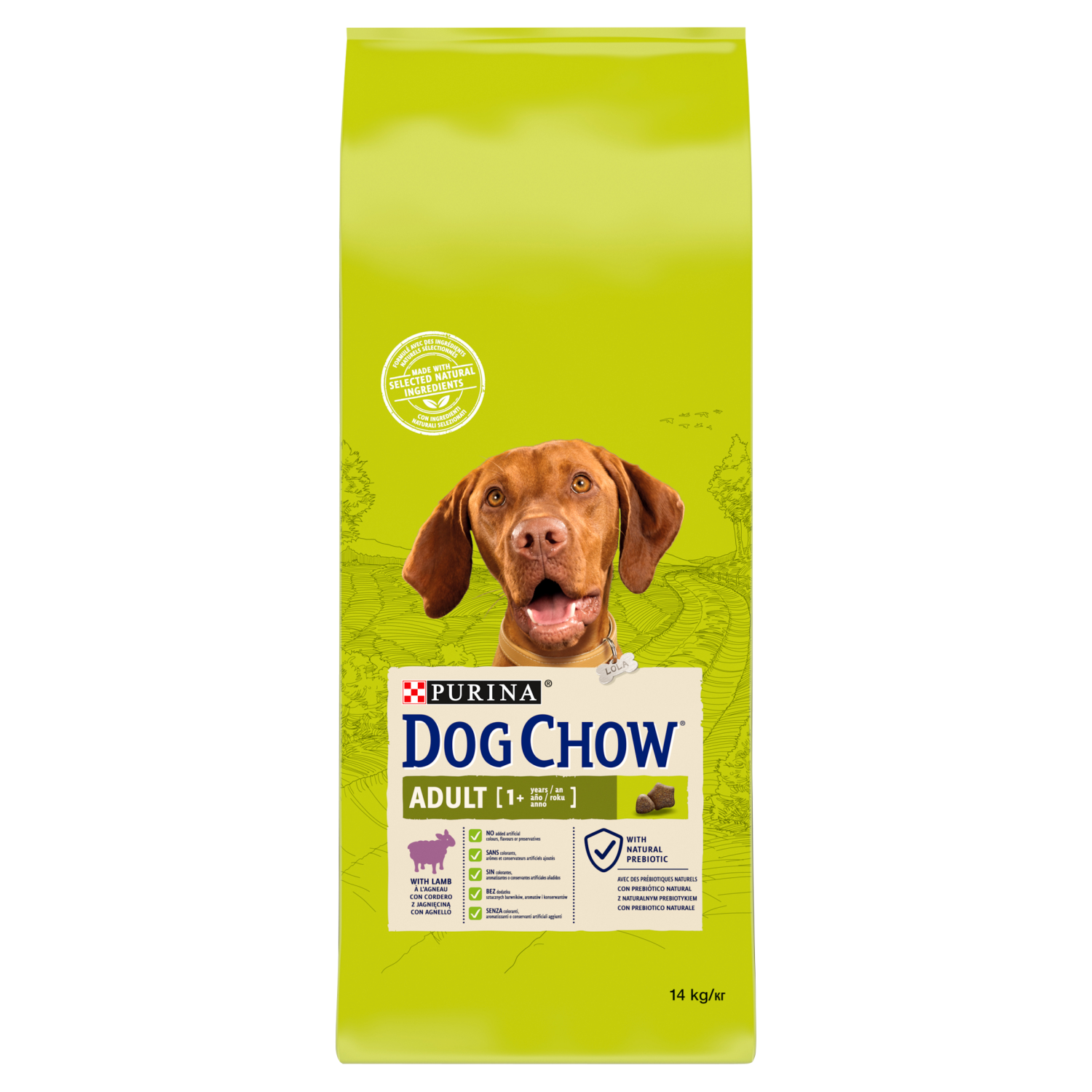 Purina Dog Chow Adult Z Jagnięciną 14kg