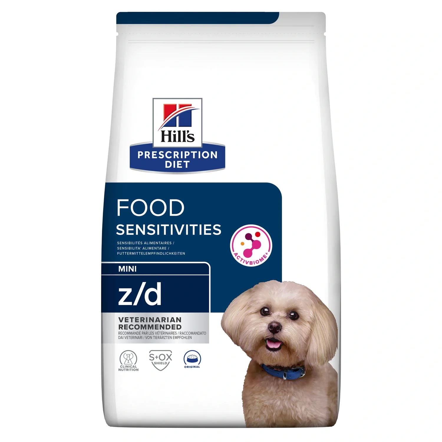 Hill's PD Prescription Diet Canine z/d Food Sensitivities Mini 1kg