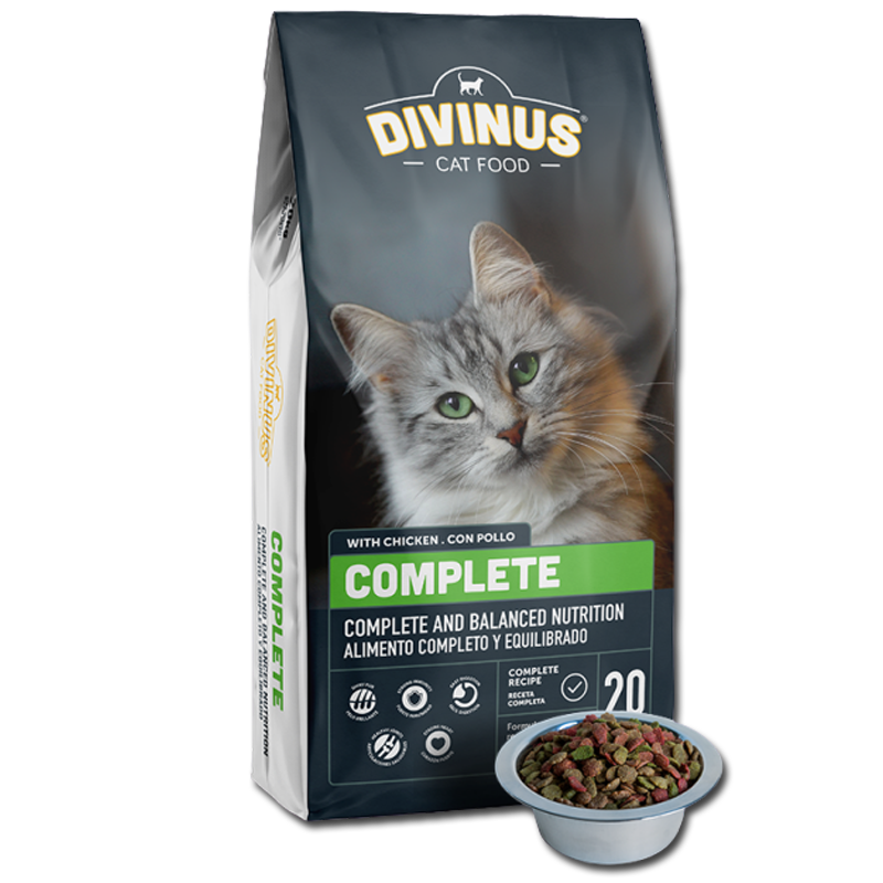 Divinus Cat Complete Karma Sucha Dla Kotów Dorosłych 20kg
