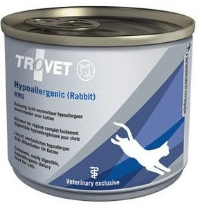TROVET RRD Hypoallergenic Rabbit Dla Kota 200g