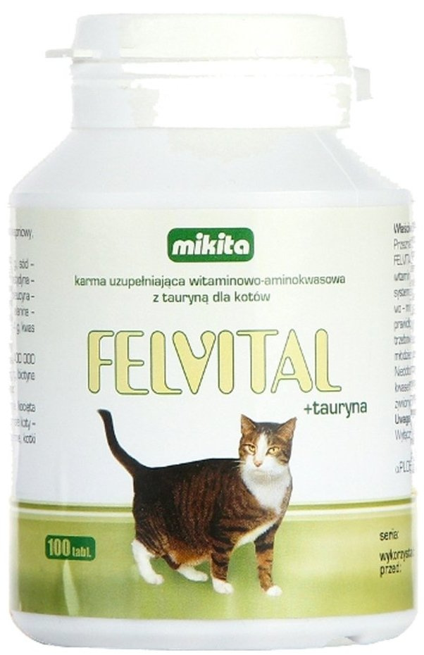Mikita Felvital + Tauryna 100 Tabletek