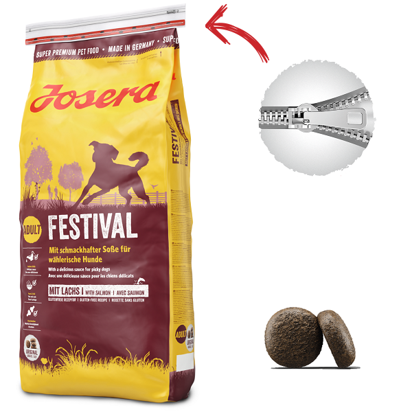 Josera Festival Karma Dla Dorosłych Psów Średnich I Dużych Ras 12,5kg